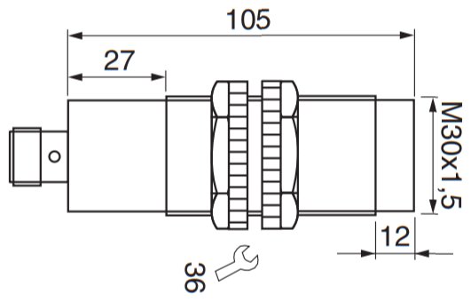 Ультразвуковой датчик EGE-Elektronik AGVU 1500 GSP