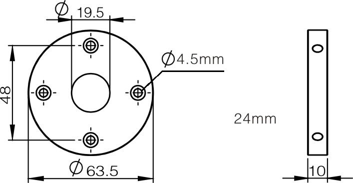 Кольцевой магнит AMT Linear Position Sensor OD63.5