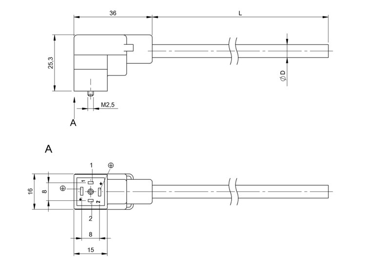 Разъем с кабелем Balluff BCC VC04-0000-10-053-VX8350-030