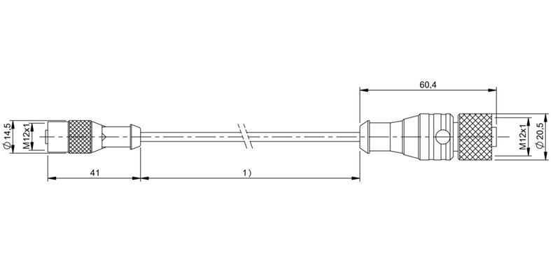 Соединительный кабель Balluff BIS C-505-PU-01