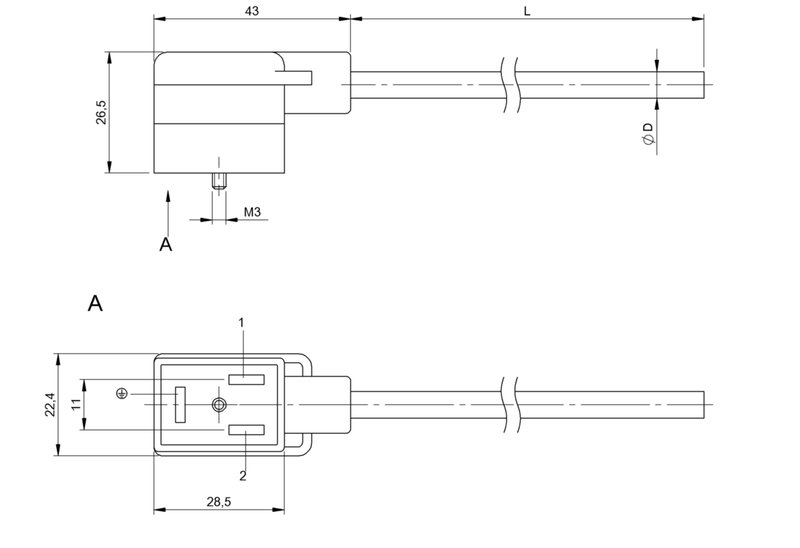 Разъем с кабелем Balluff BCC VB63-0000-10-056-PX0350-100