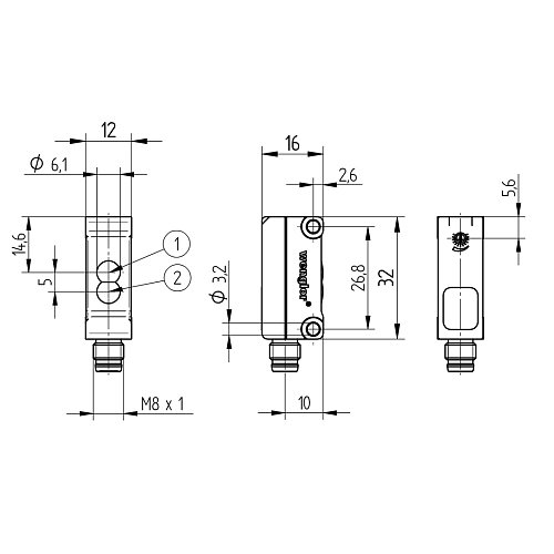Оптический датчик Wenglor XK89PD8