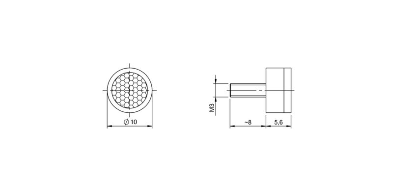 Рефлектор Balluff BOS R-38