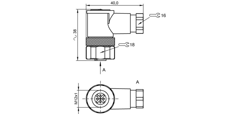 Разъем Balluff BCC S445-0000-1A-000-51X575-000