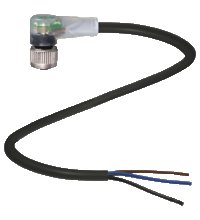 Соединительный кабель Pepperl Fuchs V1-W-E2-BK15M-PUR-U