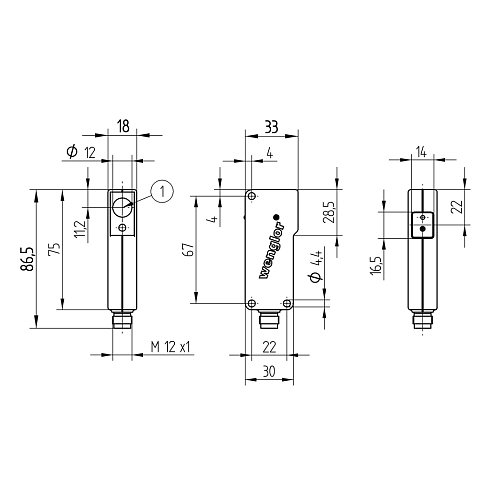 Оптический датчик Wenglor LN89PDV3