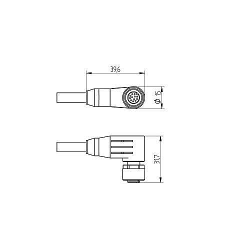 Разъем с кабелем Wenglor ZDCL006