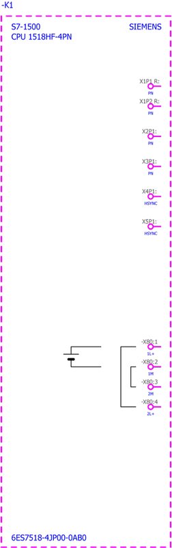 Центральный процессор Siemens 6ES7518-4JP00-0AB0