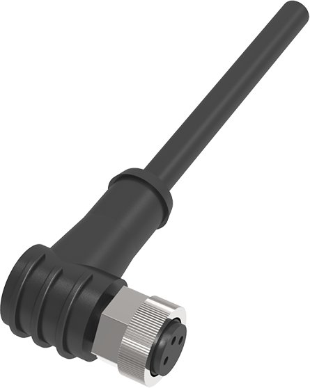 Разъем с кабелем маслостойкий LANBAO QE8-N3G2-U