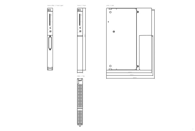 Интерфейсный модуль Siemens 6ES7461-1BA01-0AA0