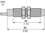 Оптический датчик Telemecanique XUB0SNSWM12