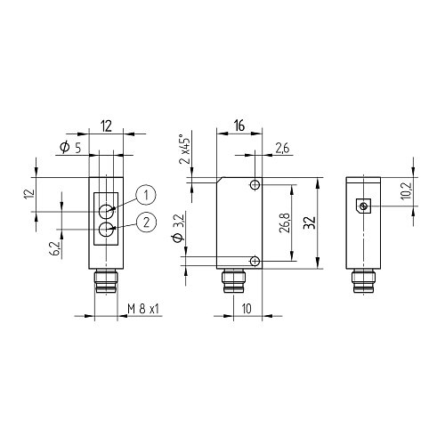 Оптический датчик Wenglor LK88NB8