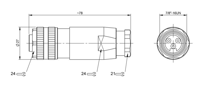 Разъем Balluff BCC A333-0000-10-000-71X3A5-000