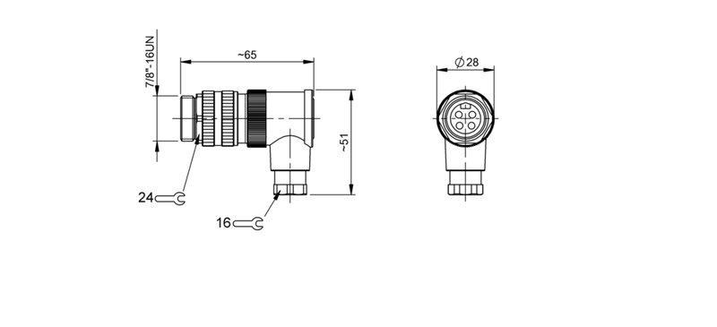 Разъем Balluff BCC A344-0000-20-000-51X4A5-000