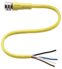 Соединительный кабель Pepperl Fuchs V1-G-YE10M-PUR