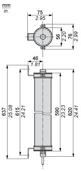 Cветовой барьер безопасности Telemecanique XUSL4E30H046LWH