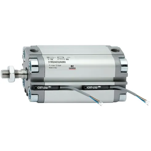 Компактный пневмоцилиндр Camozzi 31F2A040A080S