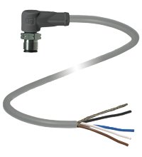 Соединительный кабель Pepperl Fuchs V1S-WV4A-15M-PUR-ABG0