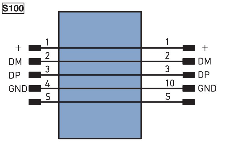 Соединительный кабель Wenglor ZDNV010