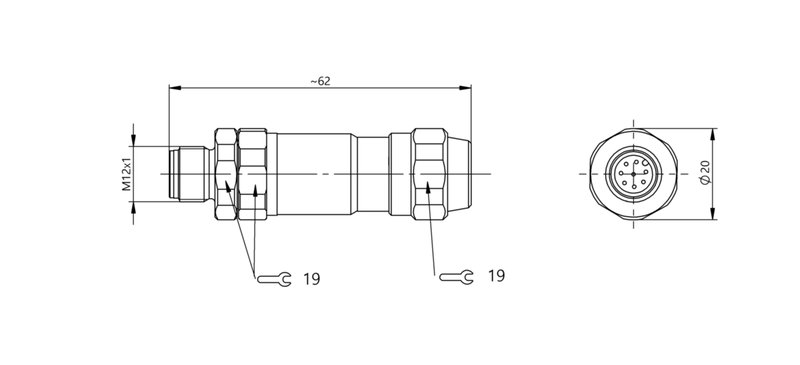 Разъем Balluff BCC S478-0000-2A-000-E1X850-000