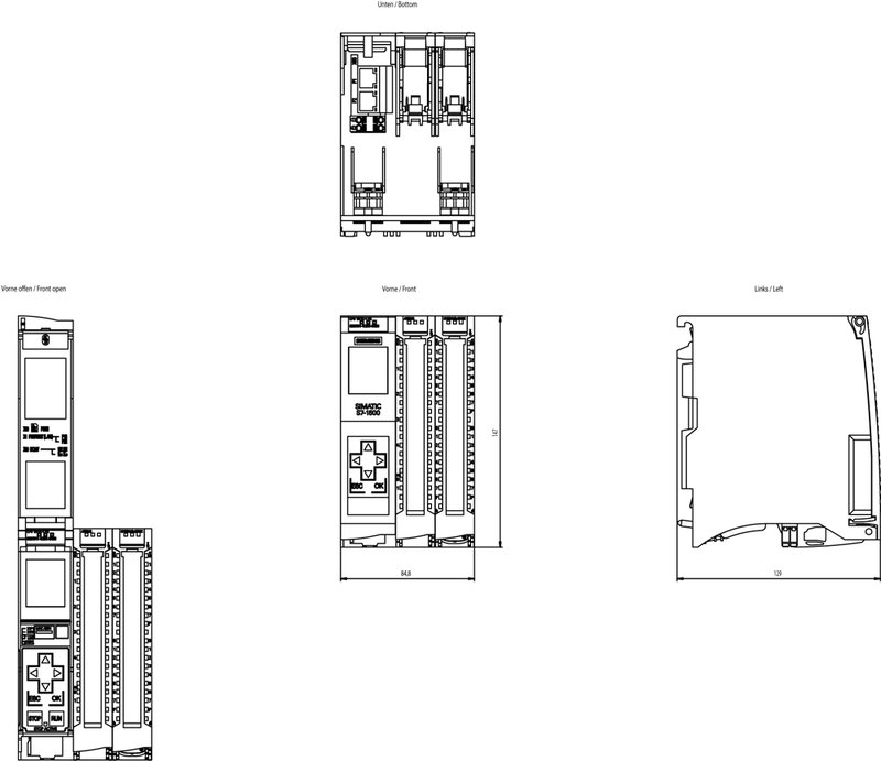 Компактный центральный процессор Siemens 6ES7511-1CK01-0AB0