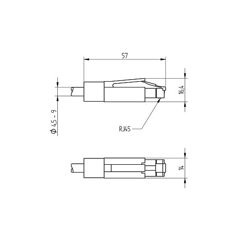 Разъем Wenglor ZAT45NN01