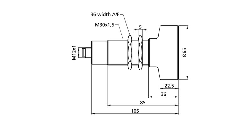 Ультразвуковой датчик Microsonic mic-600/D/M