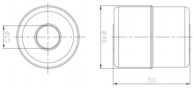 Поплавковый магнит AMT Linear Position Sensor D40 Float