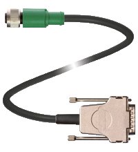 Соединительный кабель Pepperl Fuchs V19-G-5M-PUR-ABG-SUBD15