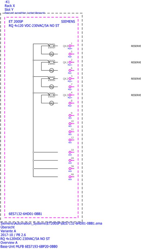 Модуль дискретного вывода Siemens 6ES7132-6HD01-2BB1