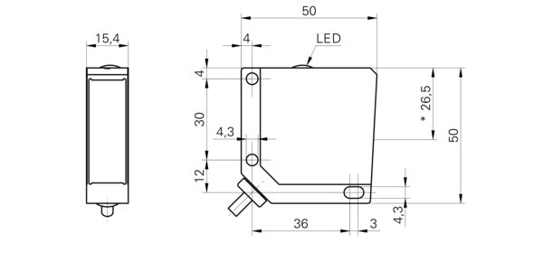 Оптический датчик Baumer FPDM 16N5101