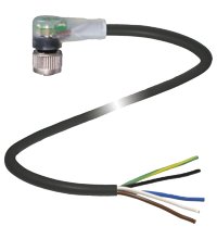 Соединительный кабель Pepperl Fuchs V15-W-E8W-BK2M-PUR-A2