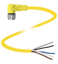 Соединительный кабель Pepperl Fuchs V15-W-S-YE2M-PUR-A