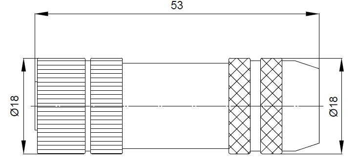 Разъем AMT Linear Position Sensor C53F-000-P0