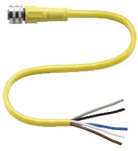 Соединительный кабель Pepperl Fuchs V15-G-YE2M-PVC