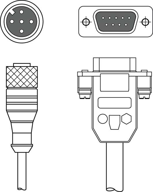 Соединительный кабель Leuze Electronic KB-Service-3000