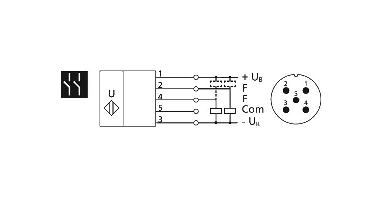 Ультразвуковой датчик Microsonic lpc+25/WK/CFF