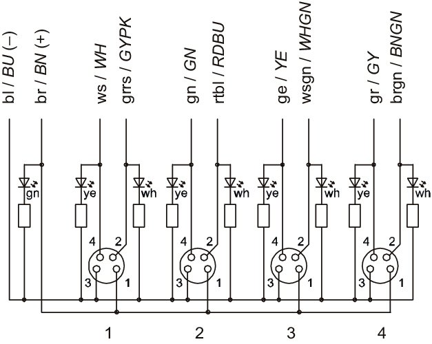 Распределительная коробка для датчиков Wenglor ZAA07R501