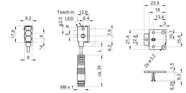 Оптический датчик Baumer FPDK 07N6901/KS35A
