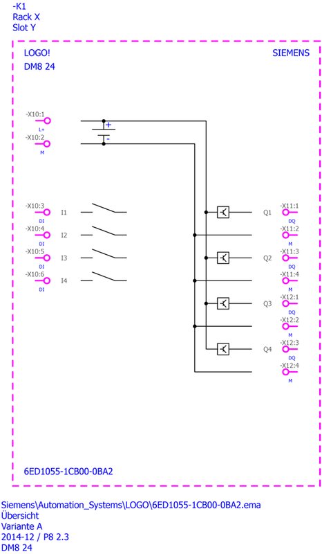 Модуль расширения Siemens 6ED1055-1CB00-0BA2