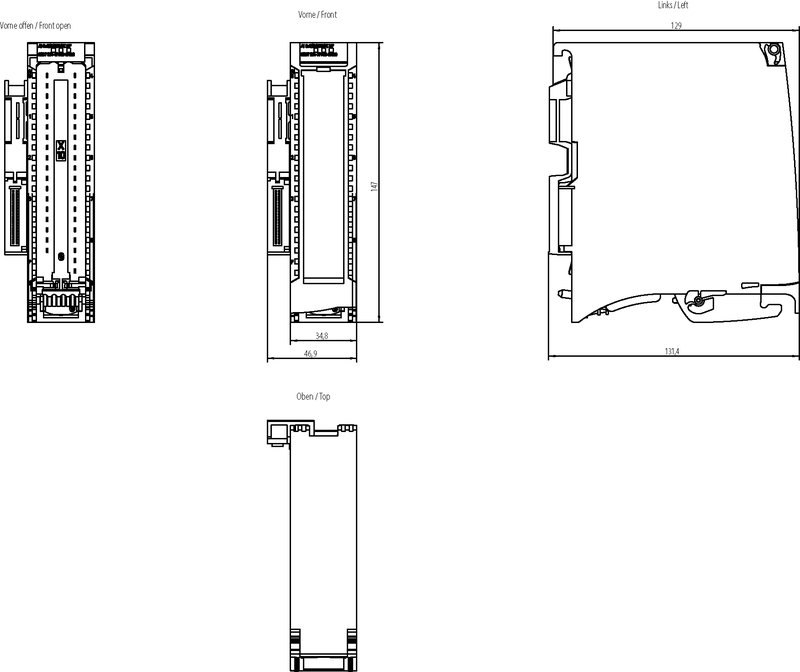 Модуль аналоговых входов Siemens 6ES7531-7PF00-0AB0