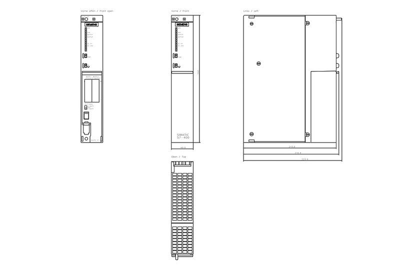 Блок питания Siemens 6ES7407-0RA02-0AA0