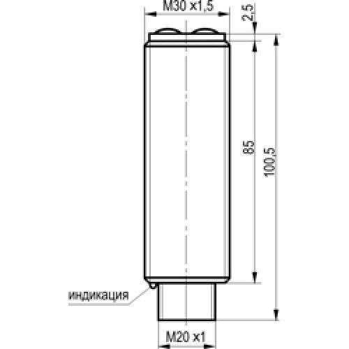 Оптический датчик ТЕКО OPR AC84A-56-2000-LR181
