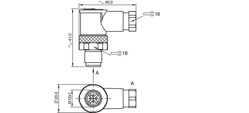 Разъем Balluff BCC S445-0000-2A-000-51X575-000