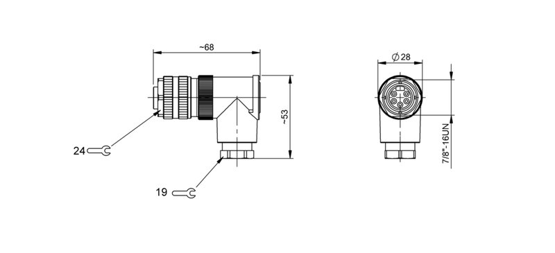 Разъем Balluff BCC A345-0000-10-000-61X5A5-000