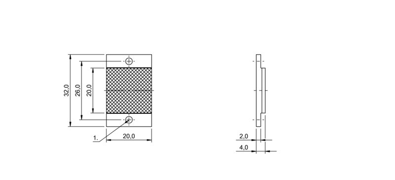 Рефлектор Balluff BOS R-56