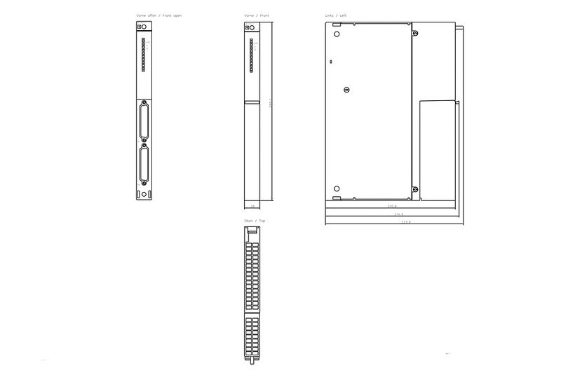 Интерфейсный модуль Siemens 6ES7460-1BA01-0AB0