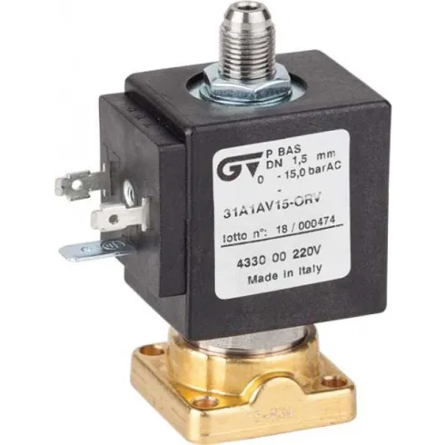 Соленоидный клапан прямого действия GENEBRE 4335-00-С24V NC Ру15 Ду1,5 (PN15 DN1,5 )