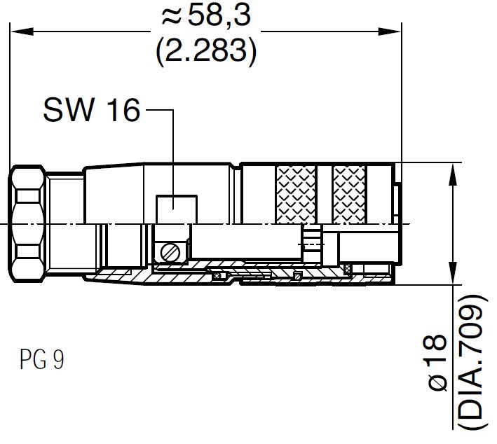 Разъем AMT Linear Position Sensor D70S-000-P0