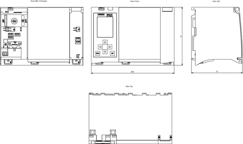 Центральный процессор Siemens 6ES7518-4JP00-0AB0